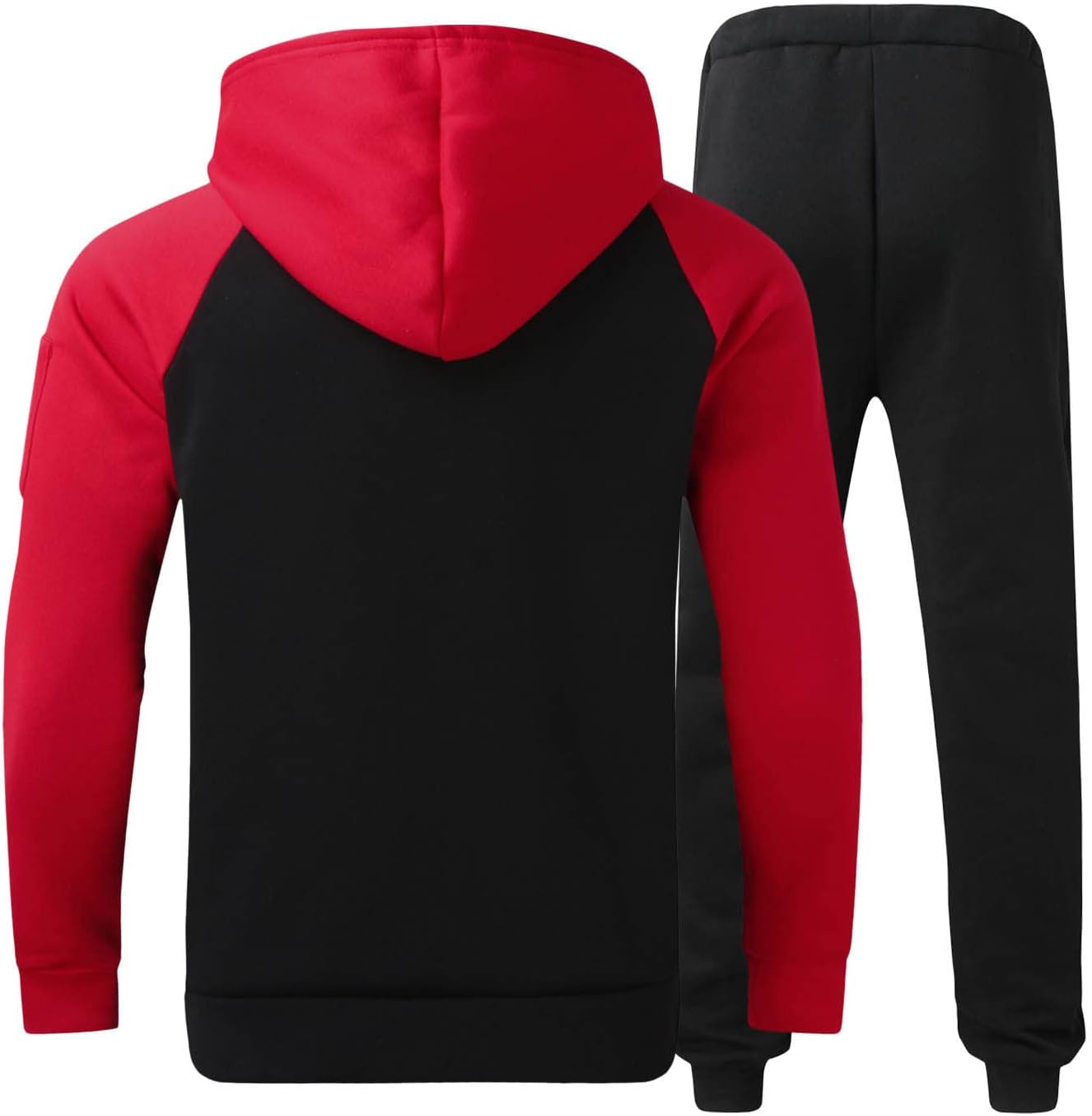 Men’s 2-Piece Cotton Tracksuit – Hoodie & Sweatpants Set