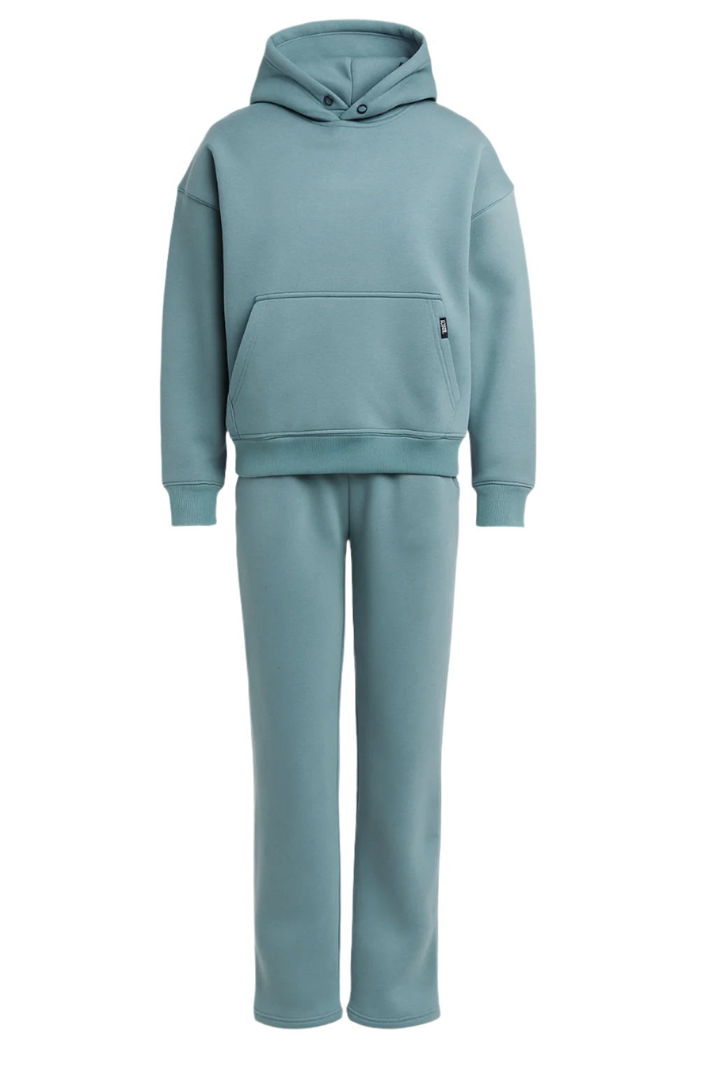 Cyan Essential Oversized Hoodie