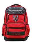 Football Backpack Red & Black