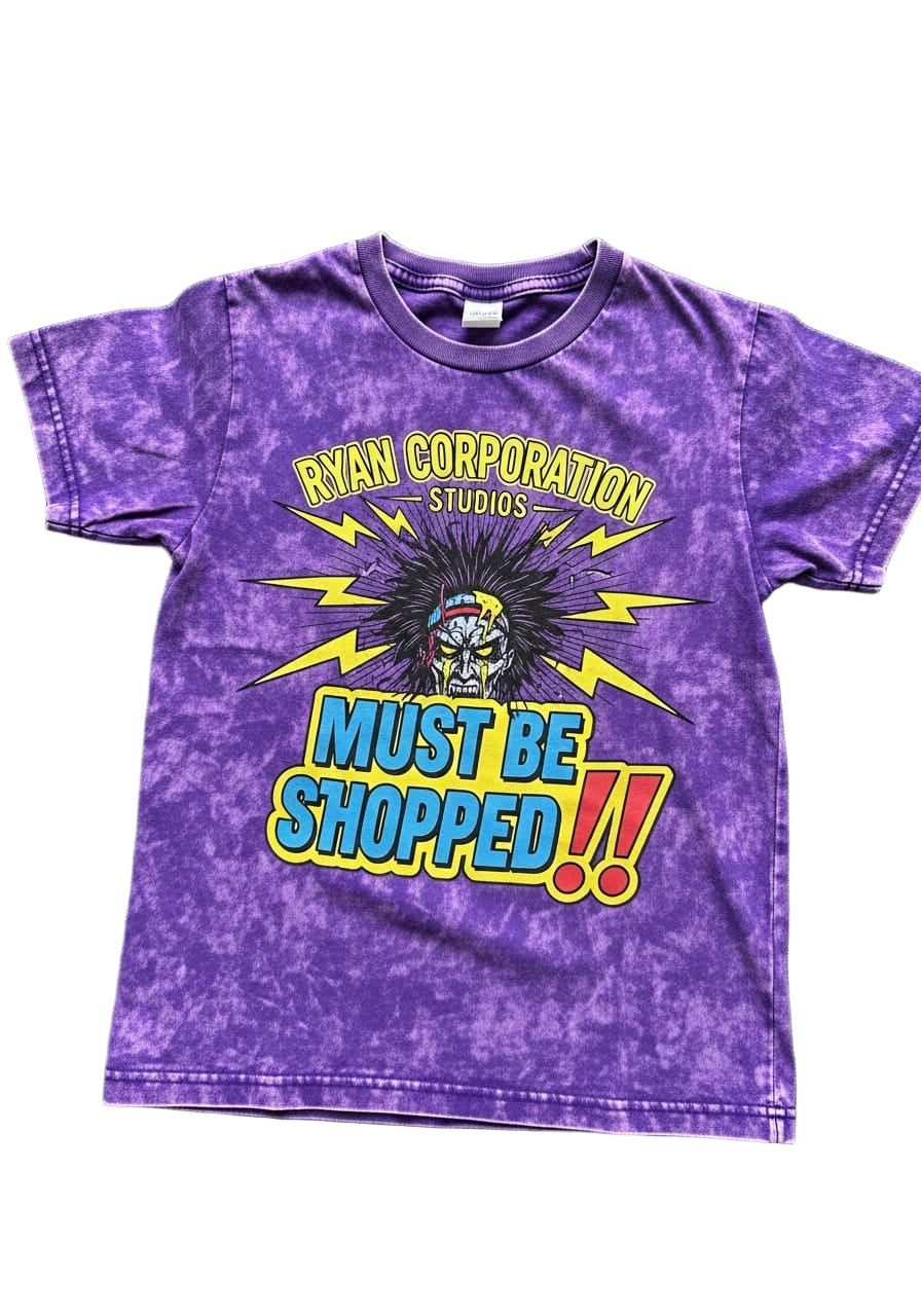 Vibrant Purple “Ryan Corporation Studios Must Be Stopped” T-Shirt