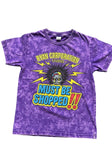 Vibrant Purple “Ryan Corporation Studios Must Be Stopped” T-Shirt