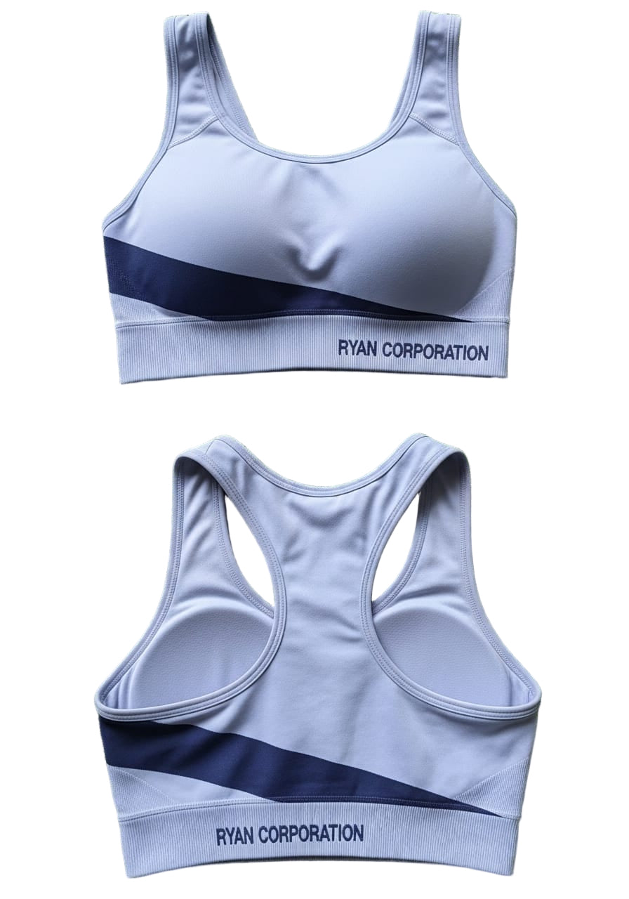 Light Blue Sports Bra