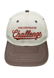 Ryan Corporation Beige & Brown “Challenge” Baseball Cap