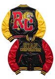 Satin Baseball Cropped Jackets Ryan Corporation