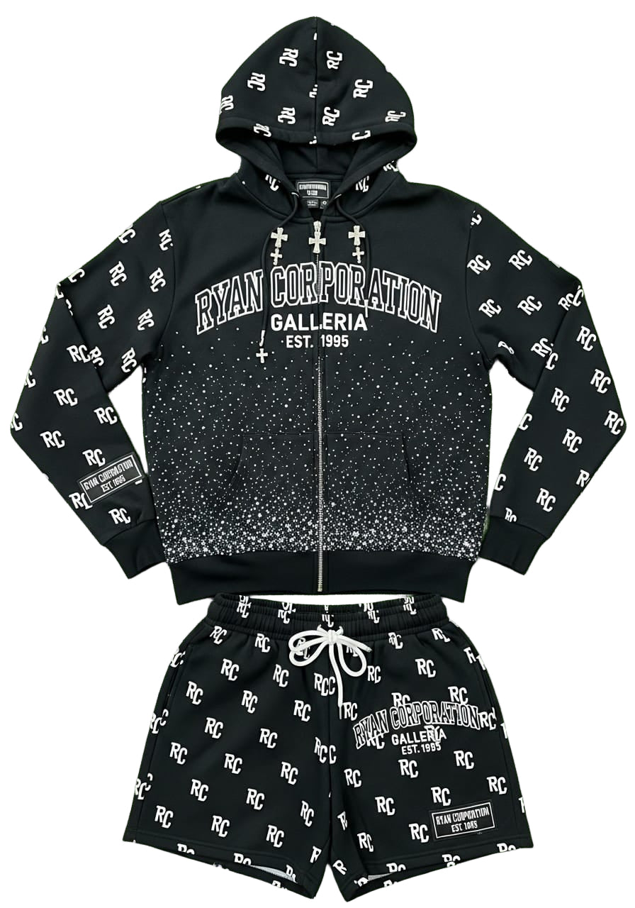 Ryan Corporation Galleria Black RC Sweatsuit Set