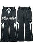 RYAN CORPORATION Flared Track Pants Lightning Line