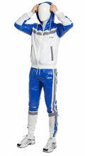 Royal Blue & White Tracksuit  Retro Reflective Design