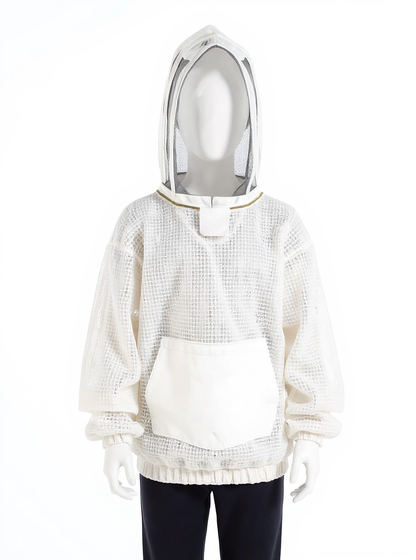 Pro 3-Layer Ventilated Beekeeper Jacket with Fencing Veil