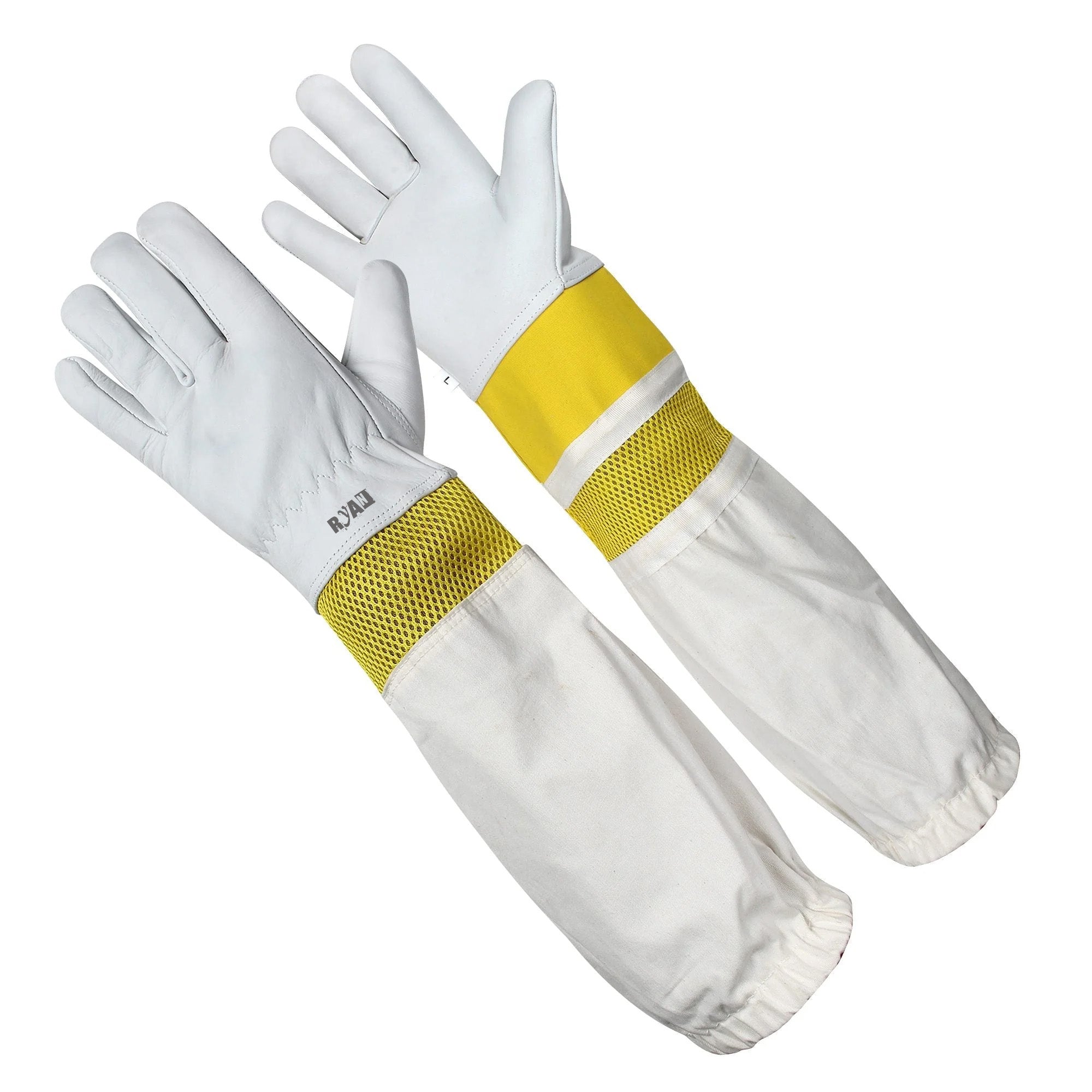 Professional Beekeeping Gloves Genuine Cowhide Leather Sting-Proof Protection (Copy)
