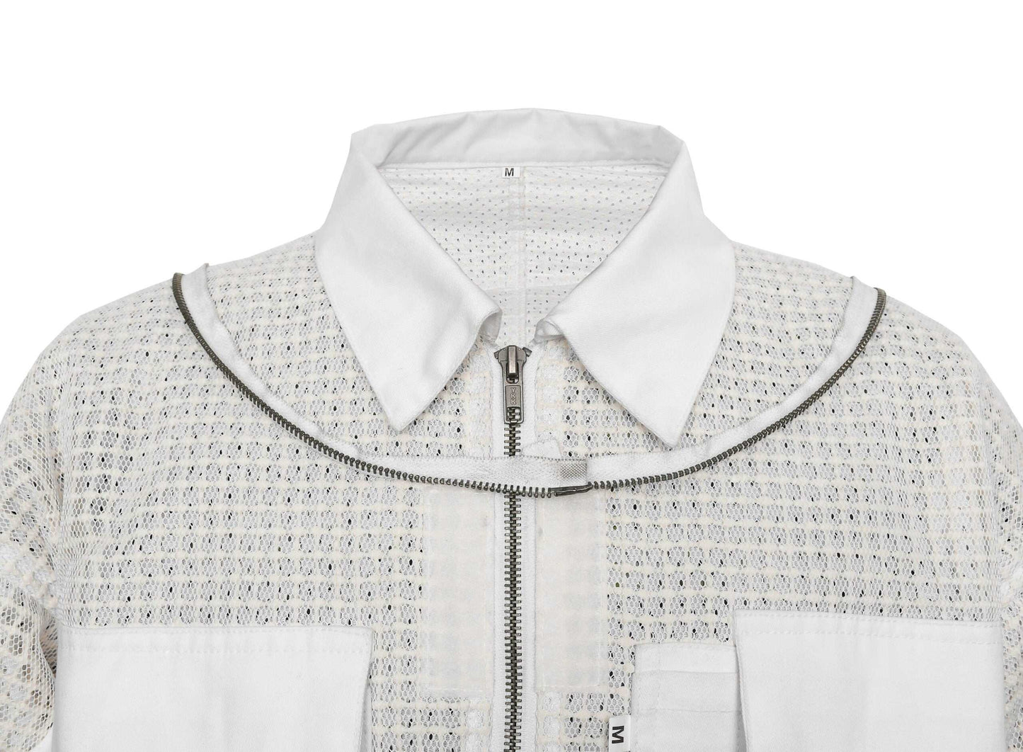 White Beekeeping Suit with Fencing Veil