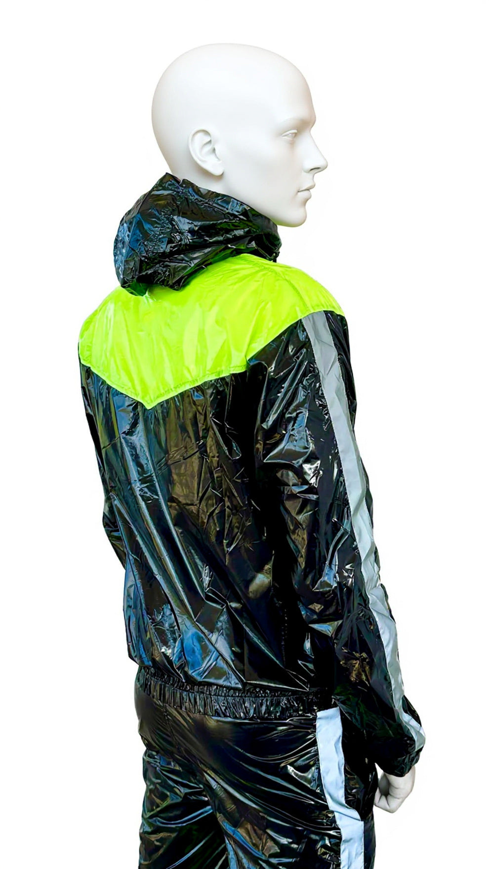 SUIT UP Reflective Nylon Tracksuit