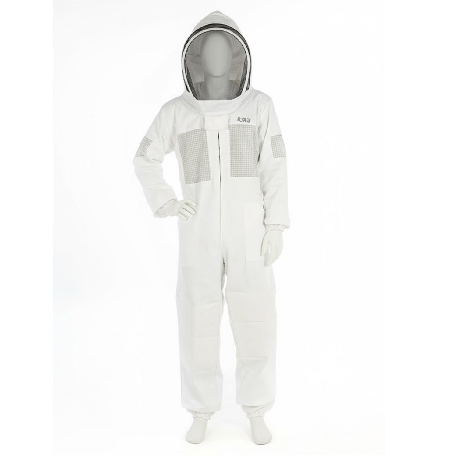 Premium Cotton Beekeeper Suit with Fencing Veil Professional Protection & Comfort