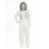 Premium Cotton Beekeeper Suit with Fencing Veil Professional Protection & Comfort