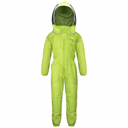 Premium Cotton Beekeeper Suit with Fencing Veil