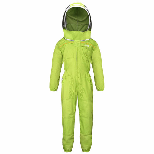 Premium Cotton Beekeeper Suit with Fencing Veil