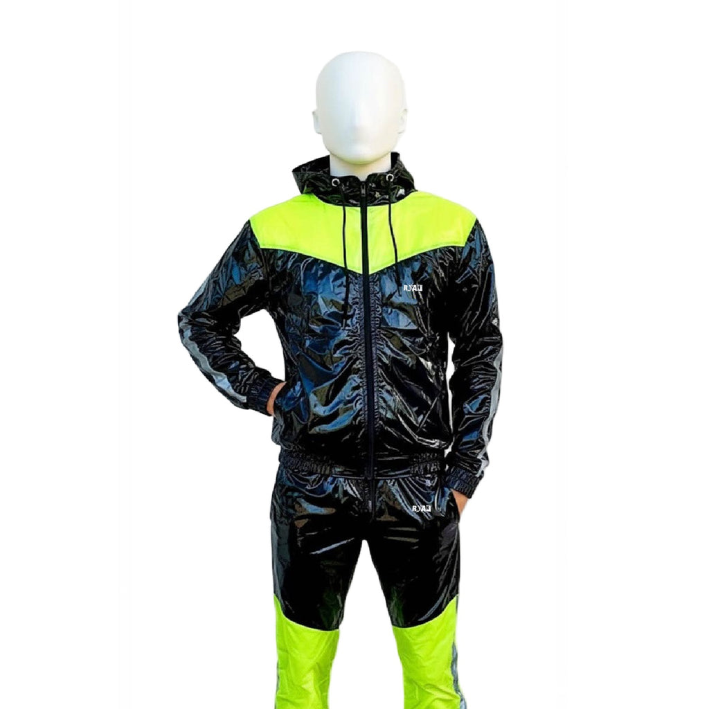 SUIT UP Reflective Nylon Tracksuit