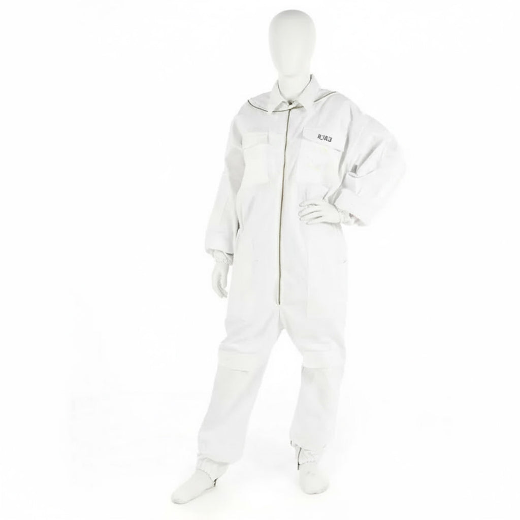 White Premium Cotton Beekeeper Suit