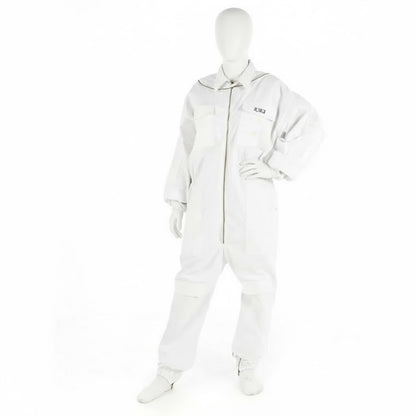 White Premium Cotton Beekeeper Suit