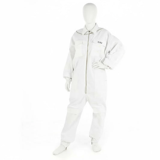 White Premium Cotton Beekeeper Suit