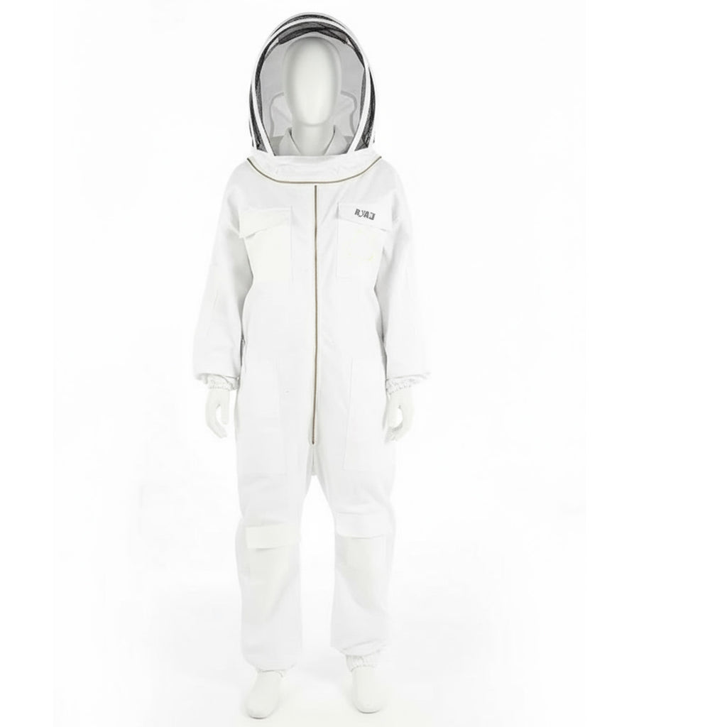 White Premium Cotton Beekeeper Suit