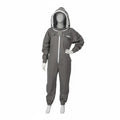 Gray Premium Cotton Beekeeper Suit