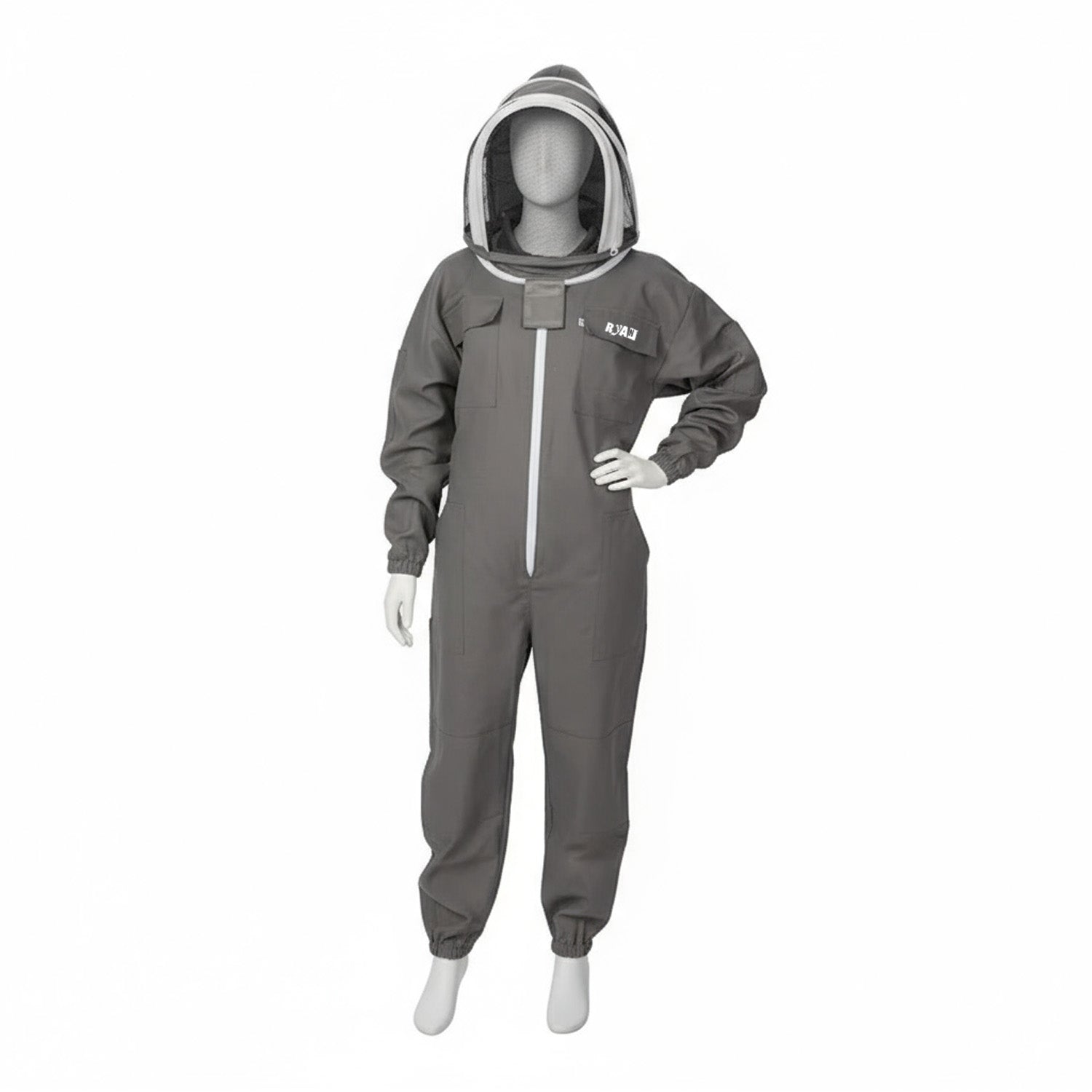 Gray Premium Cotton Beekeeper Suit