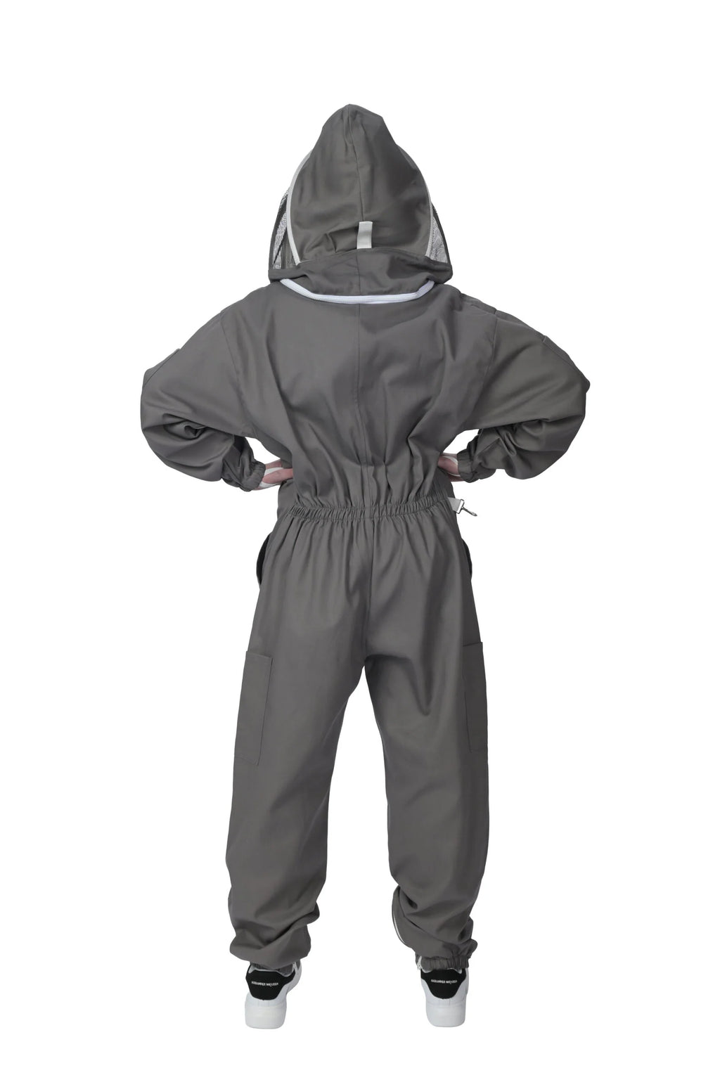Gray Premium Cotton Beekeeper Suit
