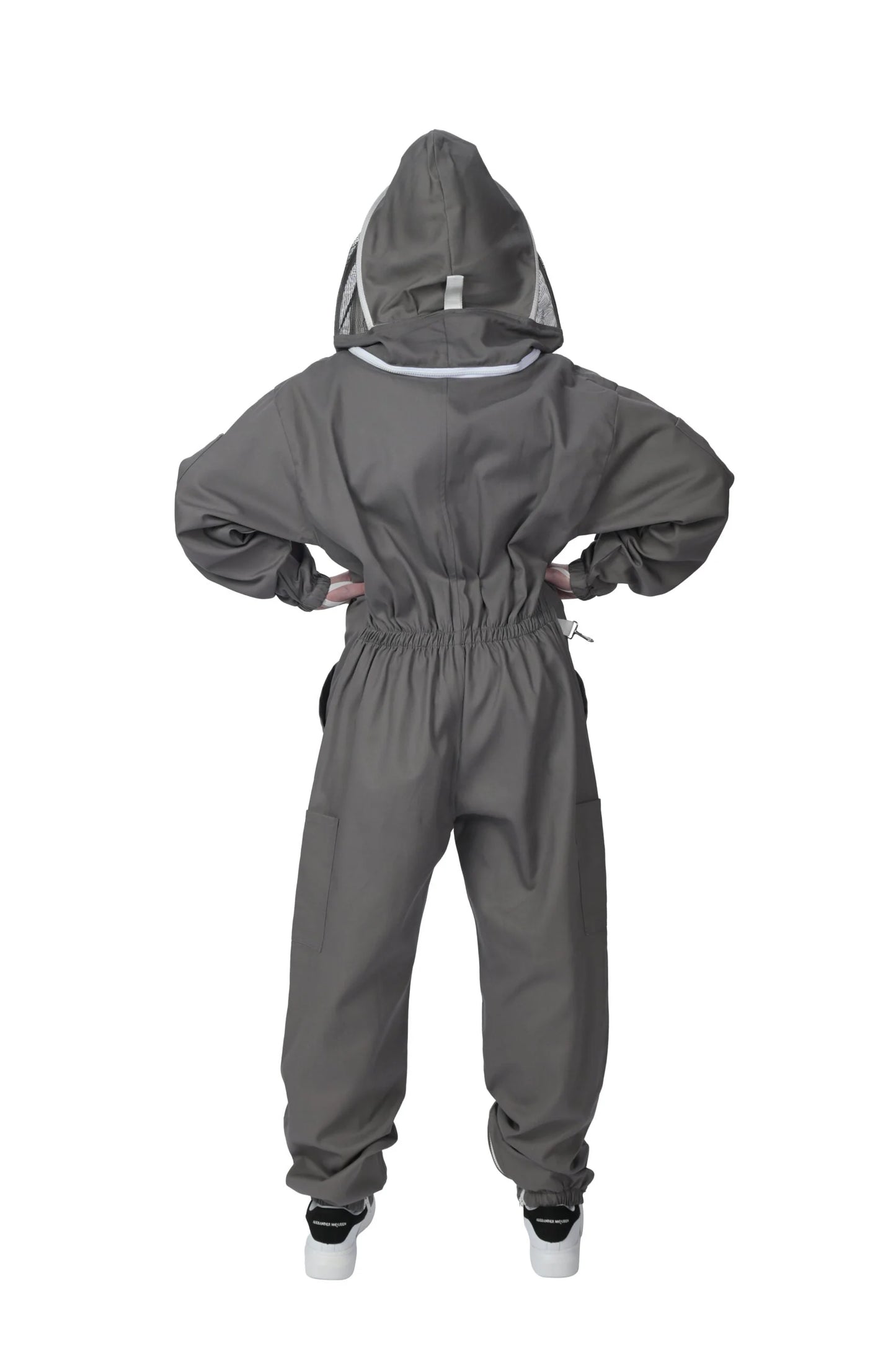 Gray Premium Cotton Beekeeper Suit
