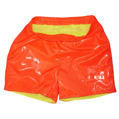 Shiny PVC Nylon Briefs  Elastic Comfort Fit