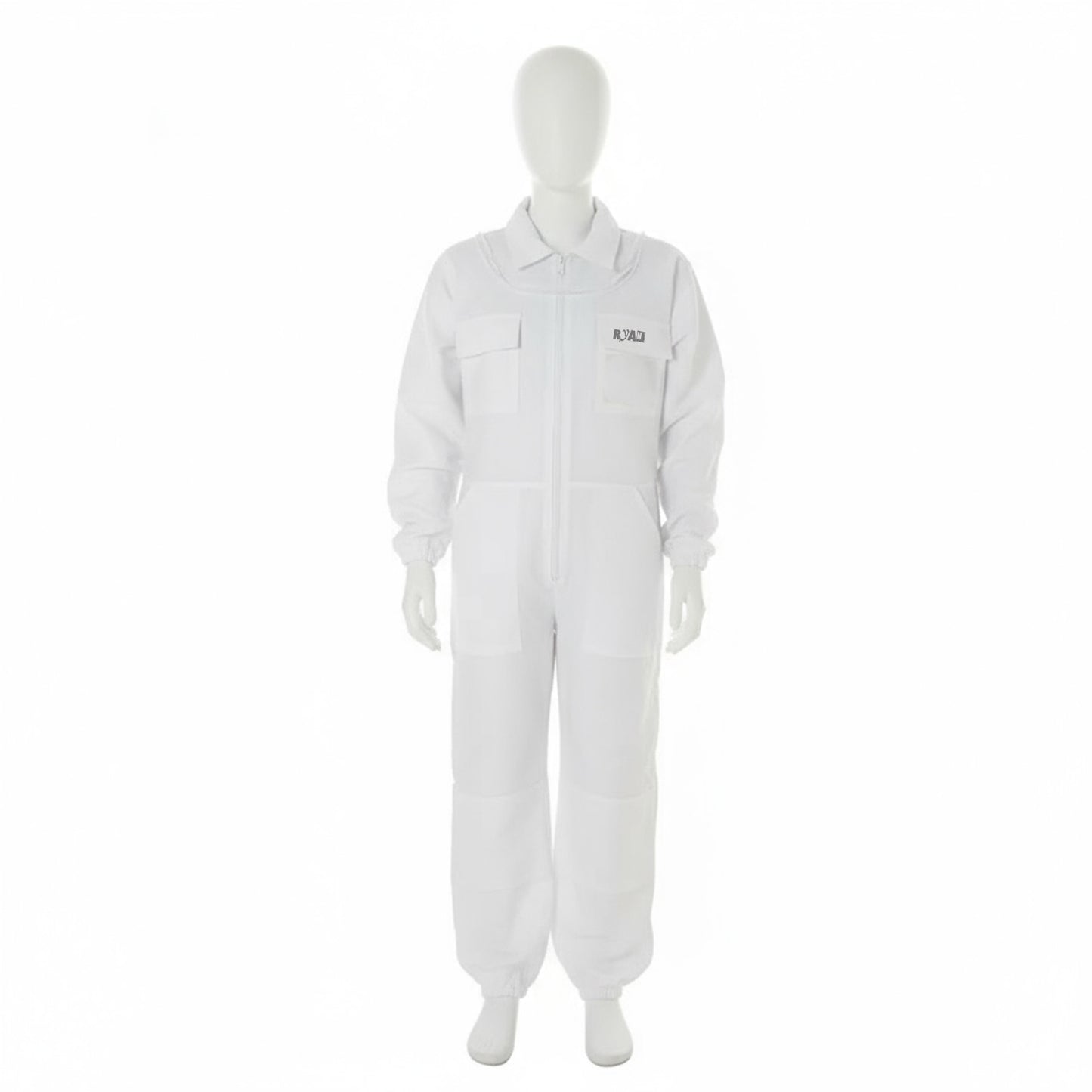 Children’s White Beekeeping Suit with Detachable Hood Safe, Breathable & Comfortable