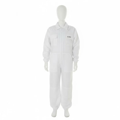 Children’s White Beekeeping Suit with Detachable Hood Safe, Breathable & Comfortable