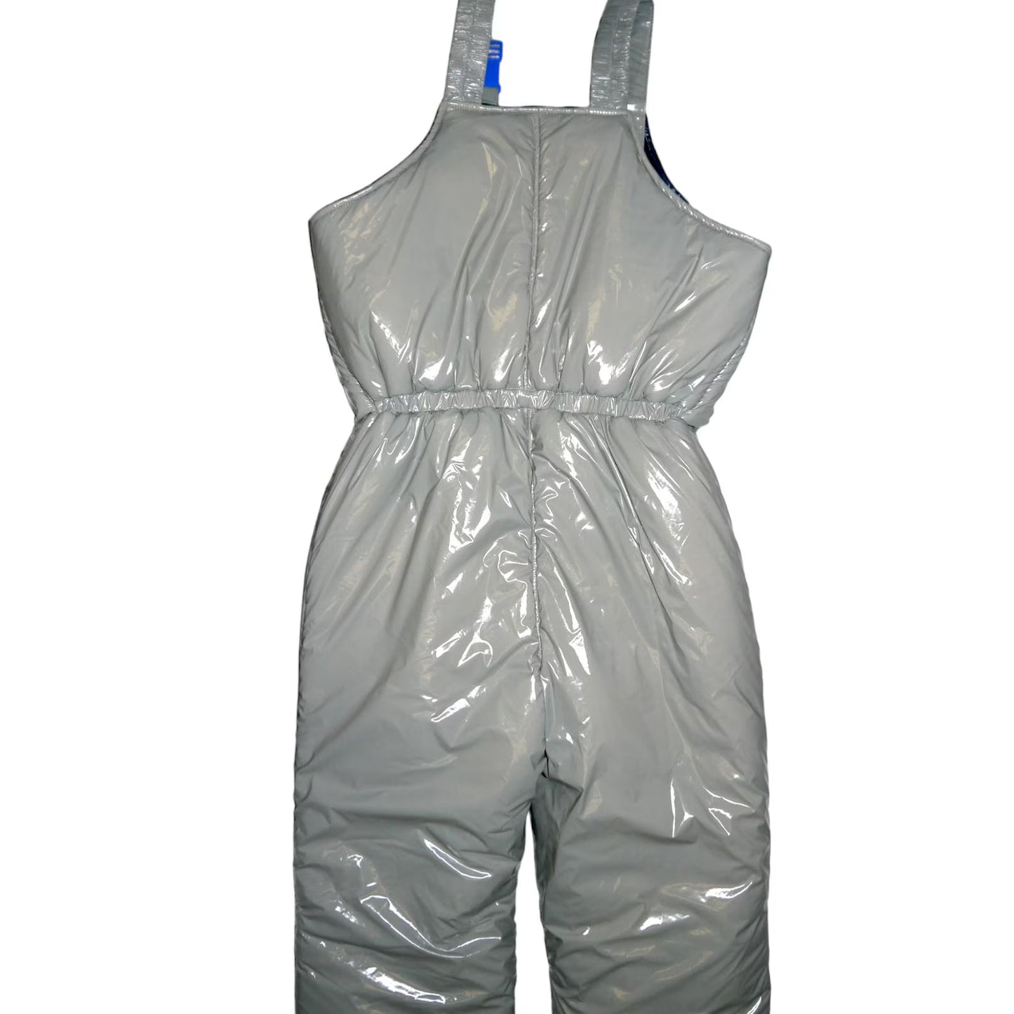 Shiny Nylon Ski Bib Pants  Soft, Padded & Lightweight Comfort