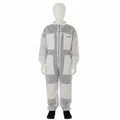 Children’s White Beekeeping Suit with Detachable Hood Safe