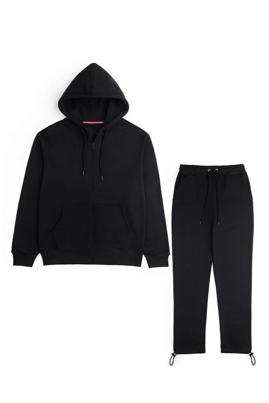 Fleece Hoodie Tracksuit