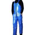 Shiny Nylon Ski Bib Pants  Soft, Padded & Lightweight
