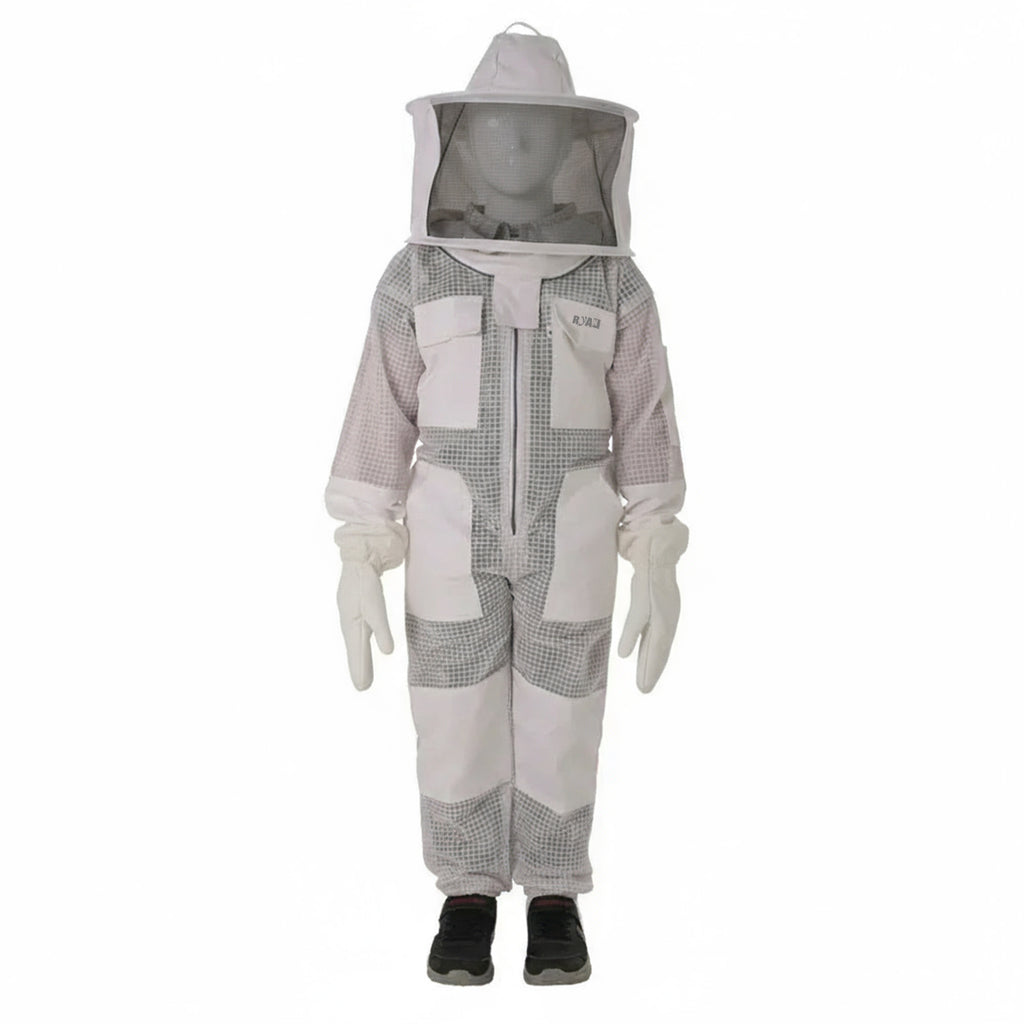 Children’s Beekeeping Suit with Detachable Hood Safe
