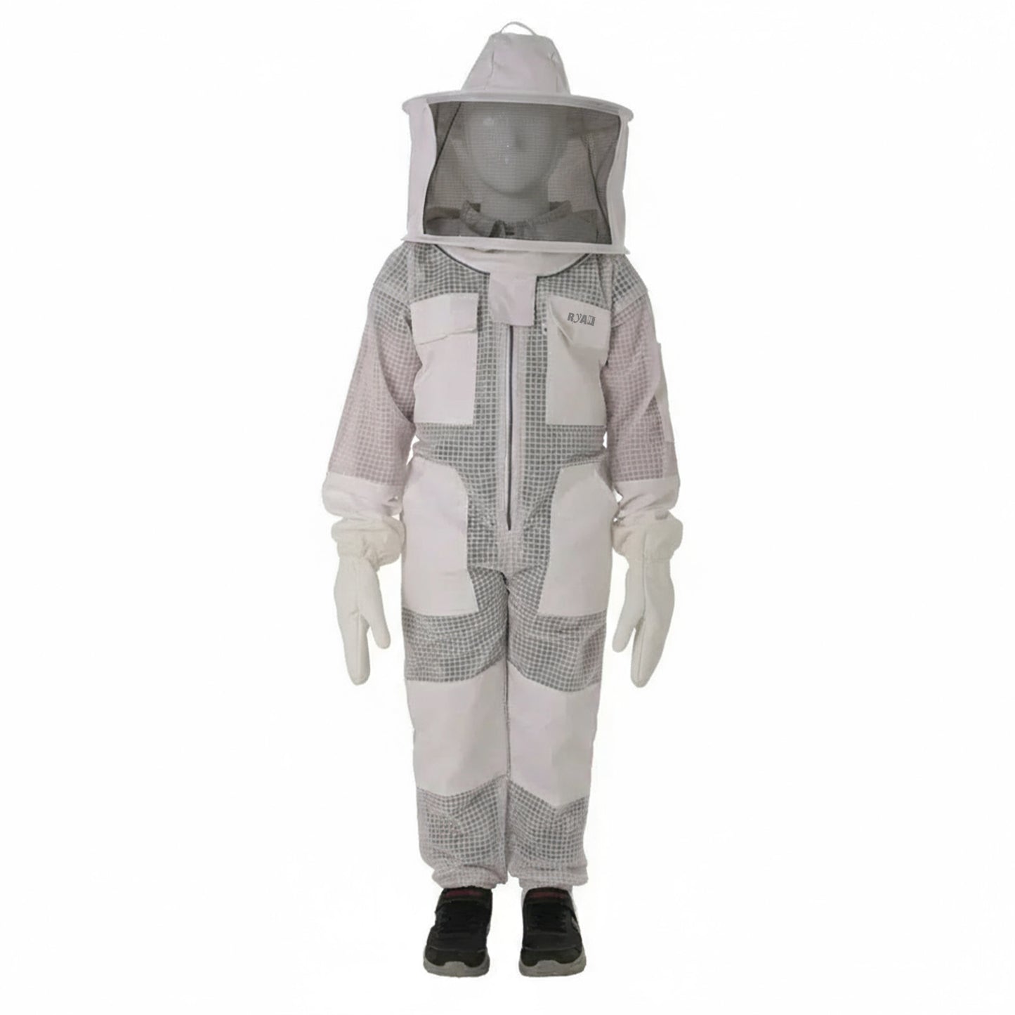 Children’s Beekeeping Suit with Detachable Hood Safe