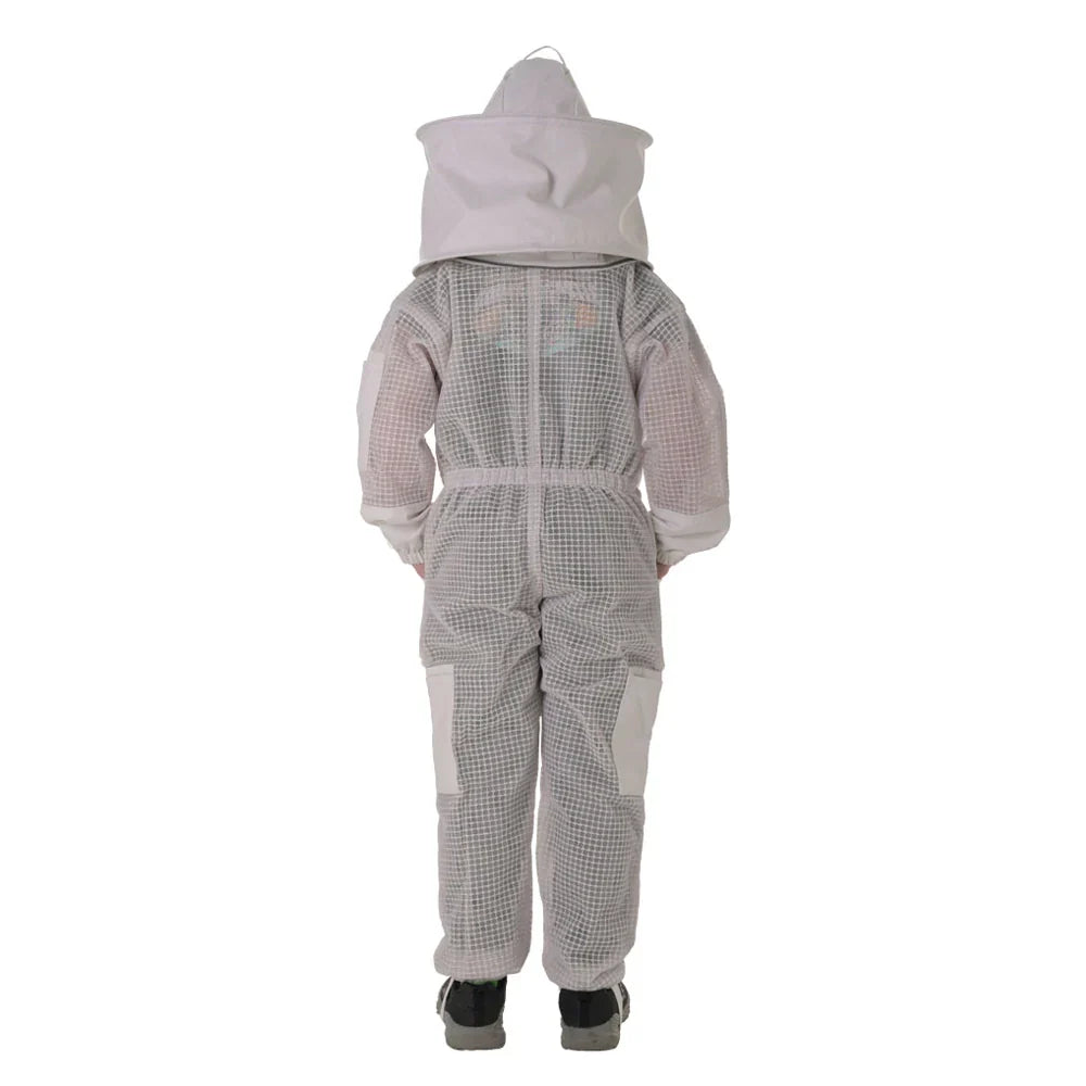 Children’s Beekeeping Suit with Detachable Hood Safe