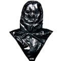 Shiny PVC Wetlook Nylon Hood with Soft Polyester Padding
