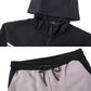 Men’s 2-Piece Hooded Tracksuit – Full-Zip Jacket &amp; Jogging Sweatpants