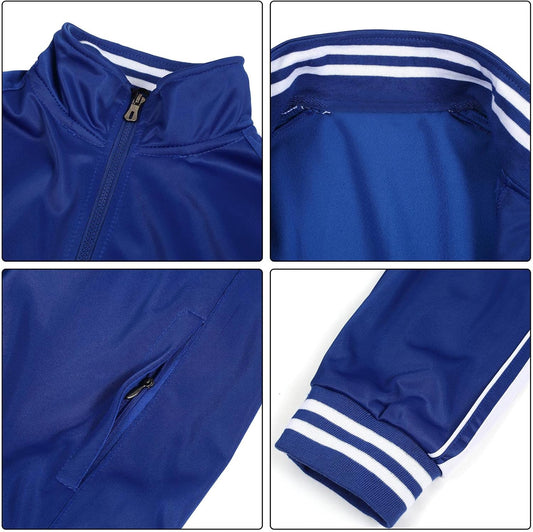 Men’s 2-Piece Tracksuit Full Zip Athletic