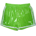 PSL Sprinter Shiny Nylon Shorts  Wetlook PVC Finish