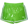 PSL Sprinter Shiny Nylon Shorts  Wetlook PVC Finish