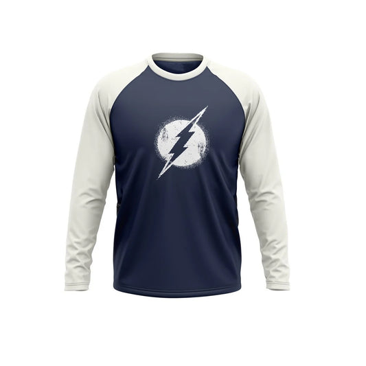 FLASH NAVY OFFWHITE RAGLAN FULL SLEEVES