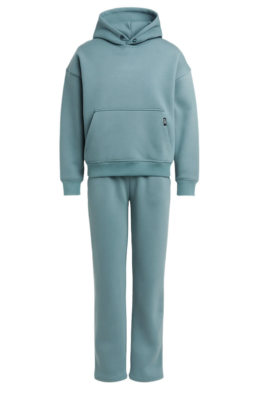 Cyan Essential Oversized Hoodie