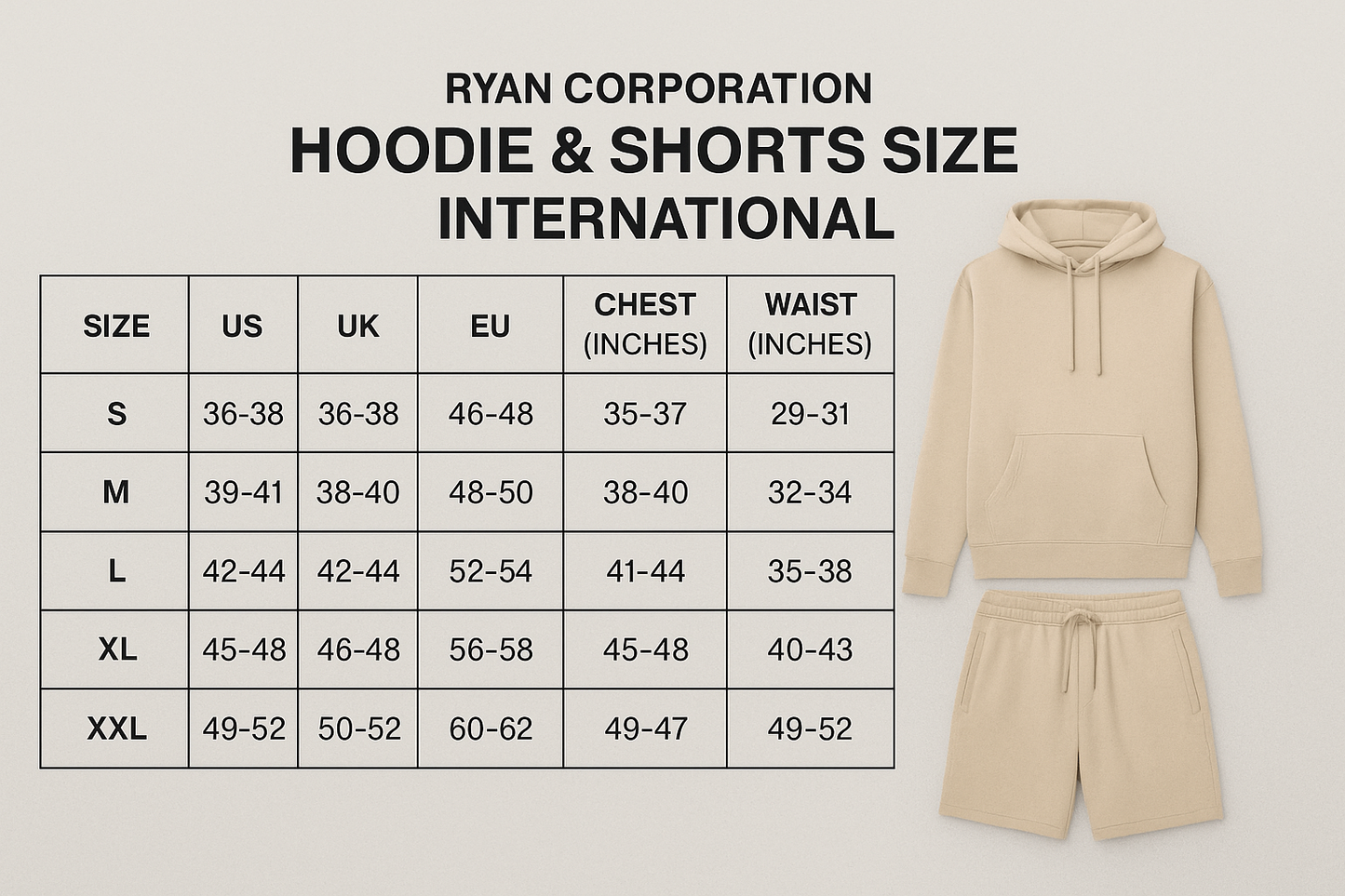 Hoodie &amp; Shorts Fleece Set – Comfort Meets Style