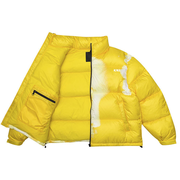 High-Quality Warm Winter Down Jacket for Men – Designer Custom Heavyweight Thick Puffer Coat