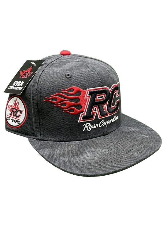 Dark Gray "RC" 20-Year Anniversary Flat-Brim Cap