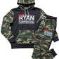 Ryan Corporation Camouflage Hoodie & Pants Tracksuit