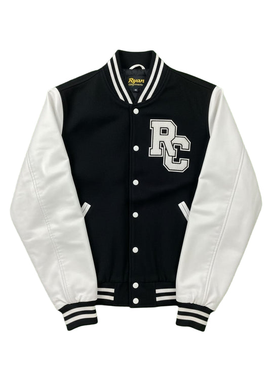 Ryan Corporation Black & White Varsity Jacket